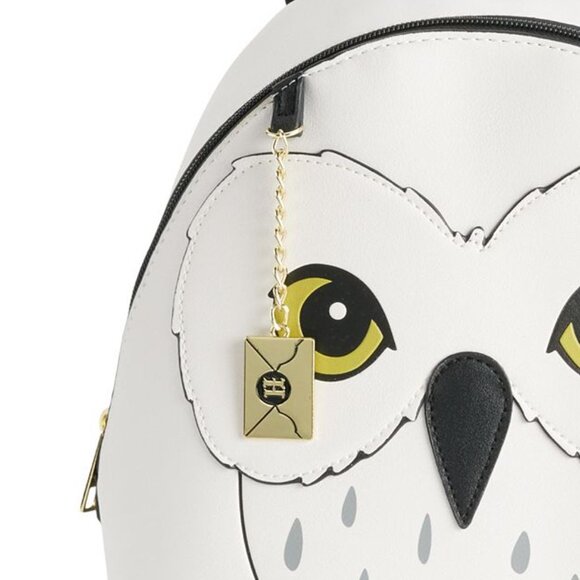 Harry Potter Mini Hedwig Backpack with Lanyard Combo - Wizarding World Gifts - Picture 6 of 12
